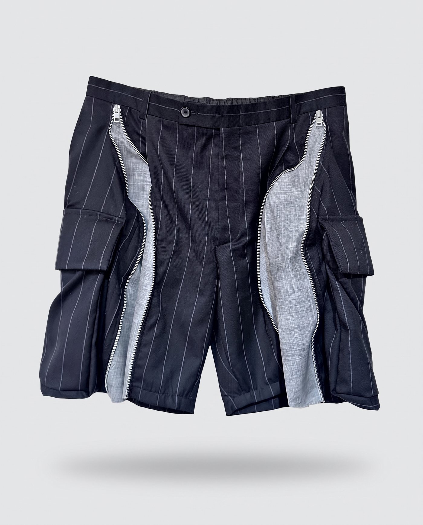 CARGO LANE · Pin stripe azul marino
